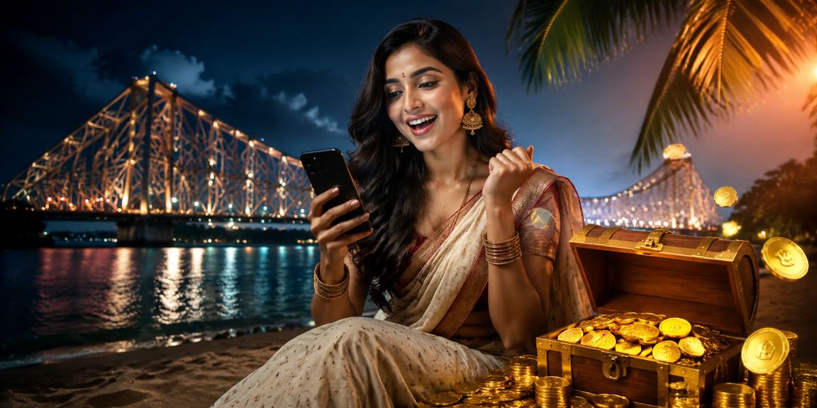 Kolkata cricket fans betting live on beach